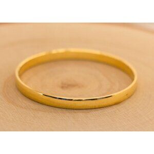 Crown Trifari Bangle Bracelet, Crown Trifari, Trifari Bracelet - BG1